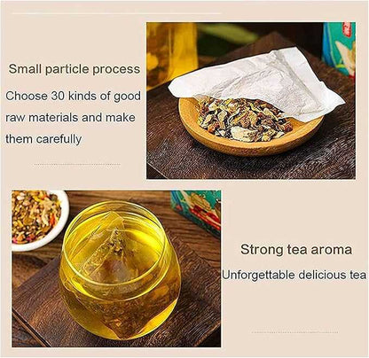 18 Flavors Liver Care and Stone Clearing Herbal Tea